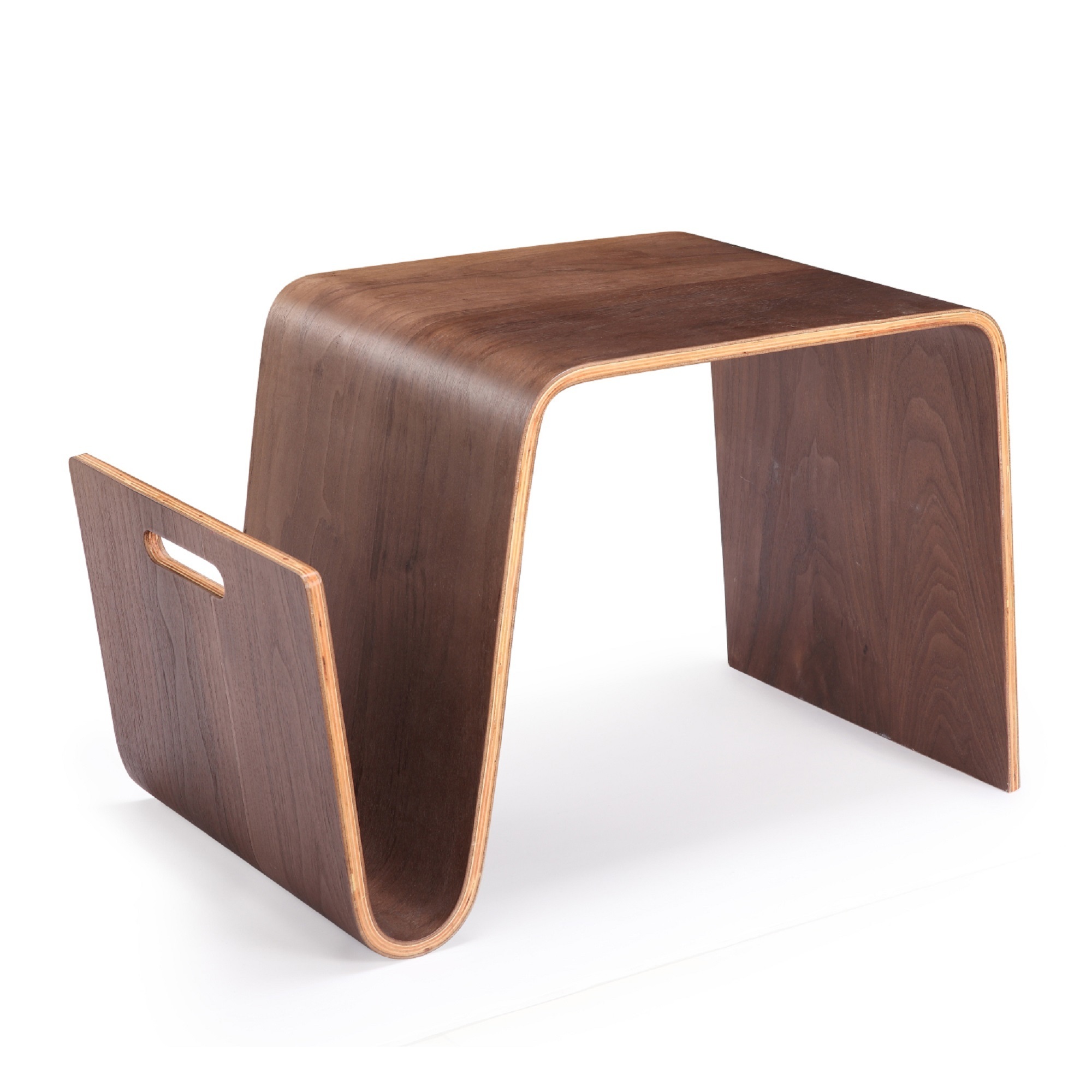 Manhattan Comfort, Brookside Rectangle Plywood Ash Veneer End Table, Width 25.6 in, Height 15.7 in, Depth 14.2 in, Model# ET001
